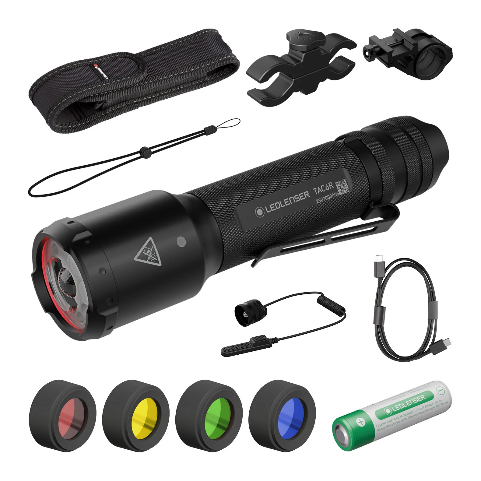 Lampe de poche Tactical Outdoor Set TAC6R