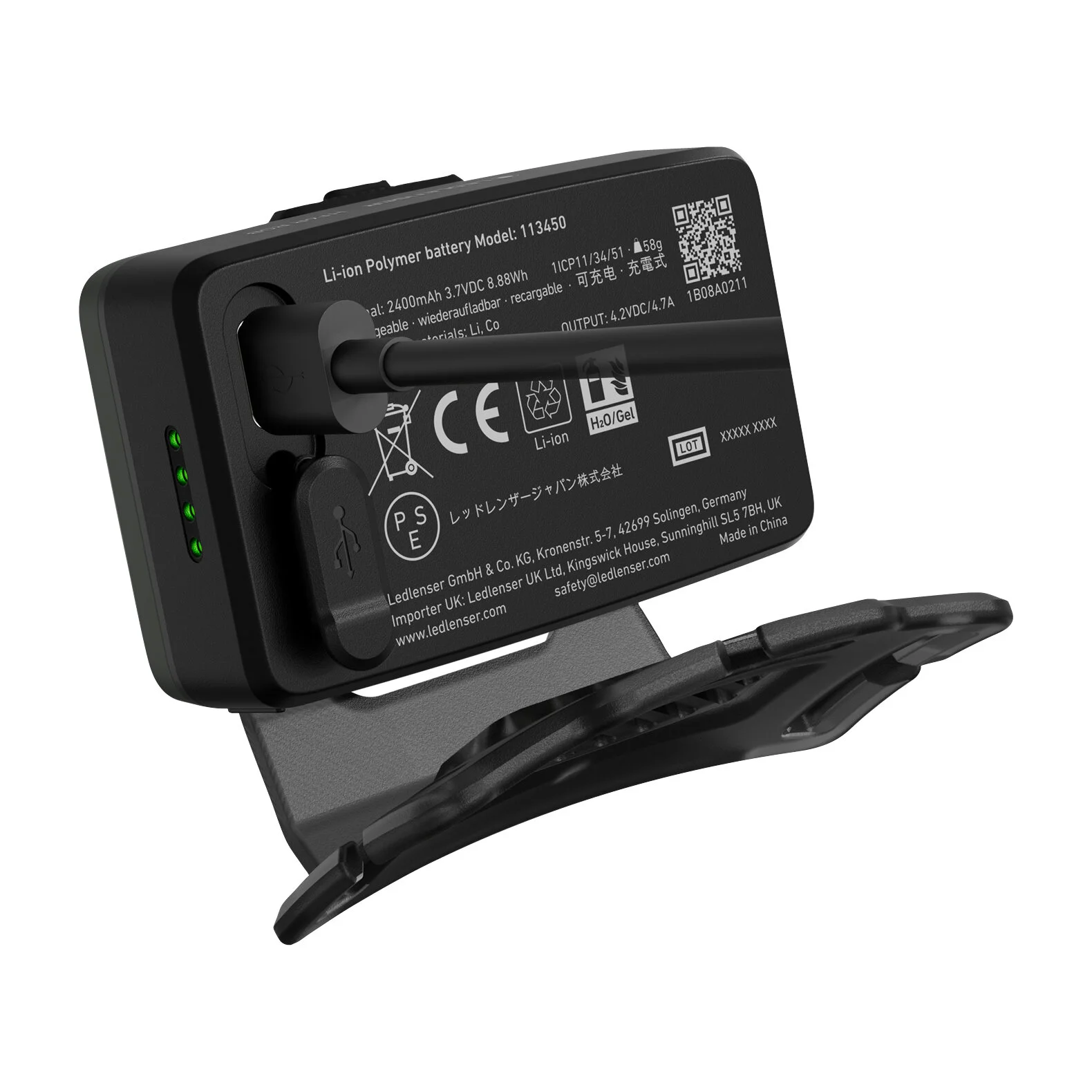 Lampe frontale HF7R RGB